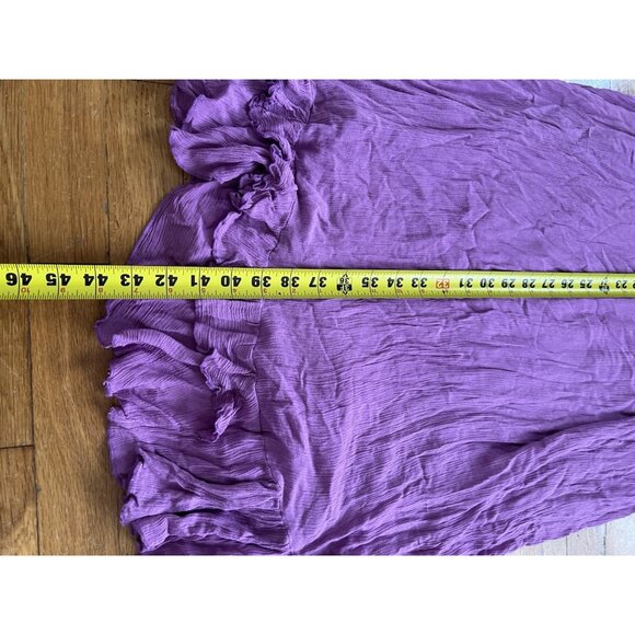 Free People Adella Corset Maxi Dress lilac color size M A000899 - Picture 15 of 16